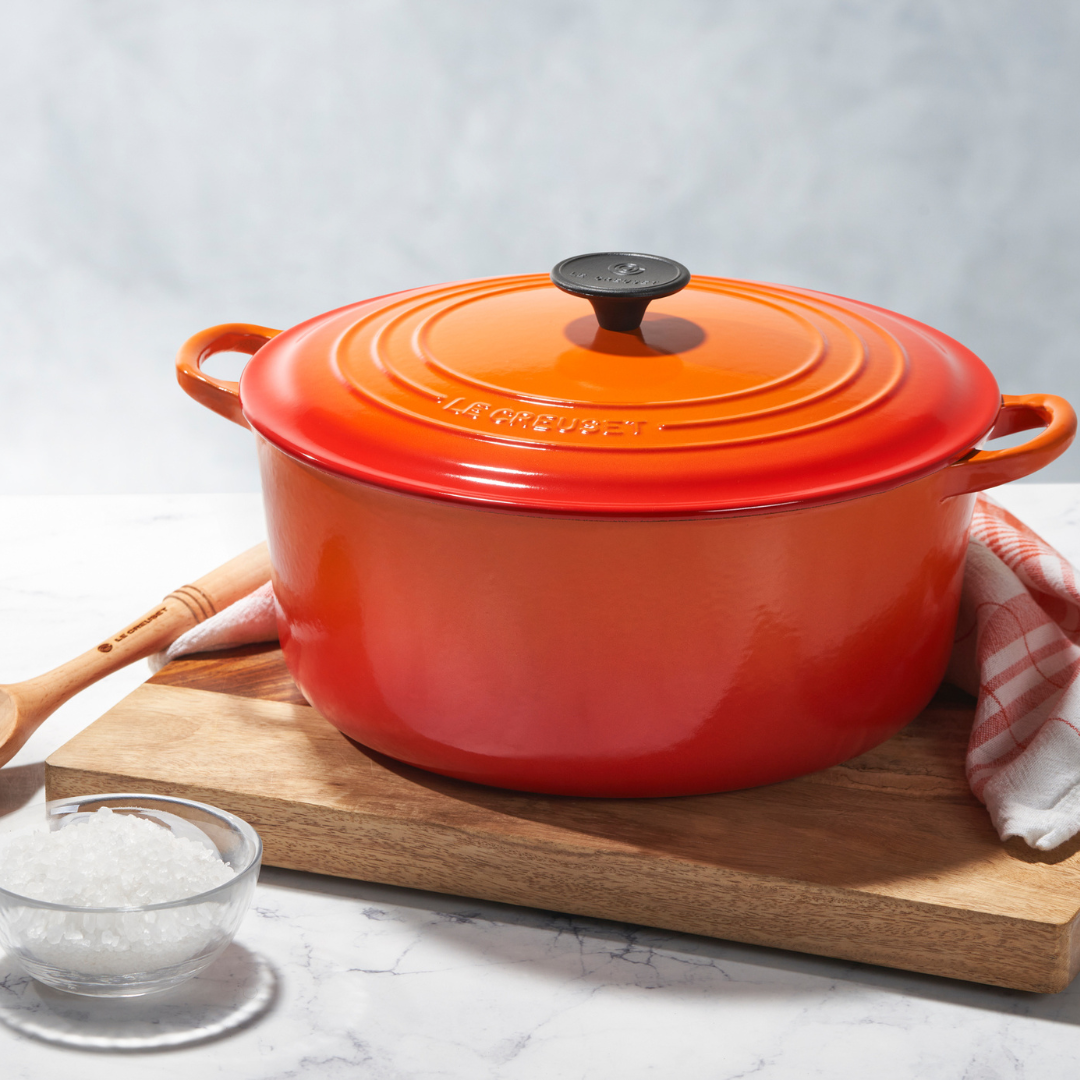 Le Creuset Orange Pot
